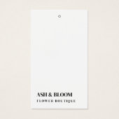 Minimalistische moderne Blume Pflege Florist Hang  (Vorderseite)