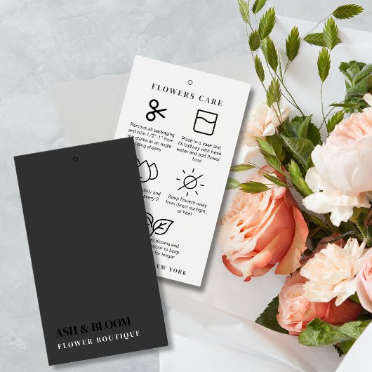 Minimalistische moderne Blume Pflege Florist Hang