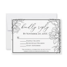 Minimalistische, moderne Blumenhochzeit