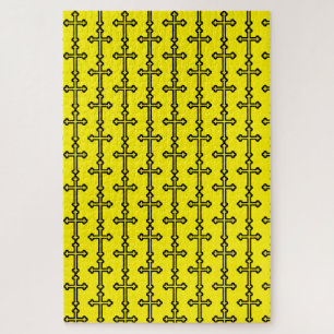 Minimalistische moderne christliche Symbolkunst Puzzle