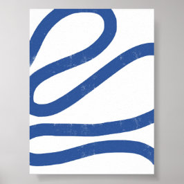 Minimalistische moderne Dekorwand Poster