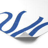 Minimalistische moderne Dekorwand Poster (Ecke)