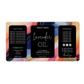 Minimalistische moderne Dropper-Flaschenmarken (Vorne)