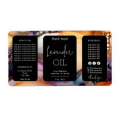 Minimalistische moderne Dropper-Flaschenmarken (Vorne)