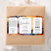 Minimalistische moderne Dropper-Flaschenmarken (Insitu)