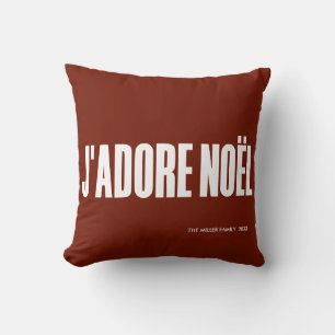 Minimalistische moderne editierbare Inschrift indi Kissen