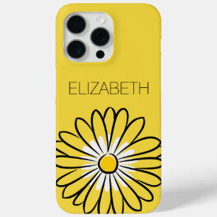 Minimalistische moderne elegante Gänseblümchen-Blu Case-Mate iPhone Hülle