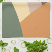 Minimalistische Moderne Geschirrtuch (Gefaltet)