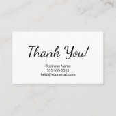 Minimalistische moderne Google-Prüfkarte mit QR-Co Visitenkarte (Rückseite)