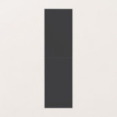 Minimalistische, moderne, grau-rosa Feminine Visitenkarten (Innenseite Aufgefaltet)