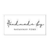 Minimalistische moderne Handarbeit Permastempel (Design)