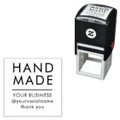 Minimalistische moderne handgefertigte benutzerdef permastempel (Beispiel)