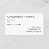 Minimalistische moderne Haustier-Dienstleistungen Visitenkarte (Rückseite)