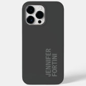 Minimalistische Moderne hinzufügen Case-Mate iPhone Hülle (Rückseite)