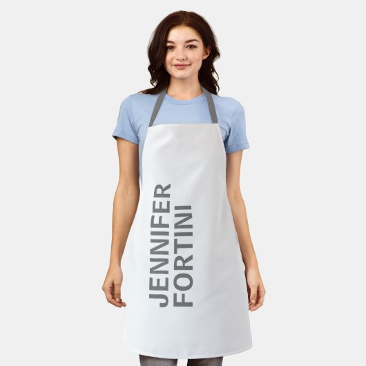 Minimalistische Moderne hinzufügen Schürze (Getragen)