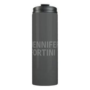 Minimalistische Moderne hinzufügen Thermosbecher