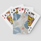 Minimalistische moderne Karten Spielkarten (Rückseite)
