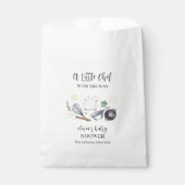 Minimalistische moderne Kleine-Koch-Kinderdusche Geschenktütchen (Vorderseite)