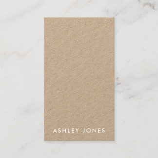 Minimalistische moderne Kraft-Business-Karte Visitenkarte