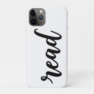 Minimalistische moderne kursiv "lesen" Kalligrafie Case-Mate iPhone Hülle