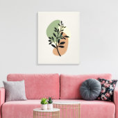 Minimalistische Moderne Leinwanddruck (Insitu (Wohnzimmer))