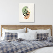 Minimalistische Moderne Leinwanddruck (Insitu (Schlafzimmer))