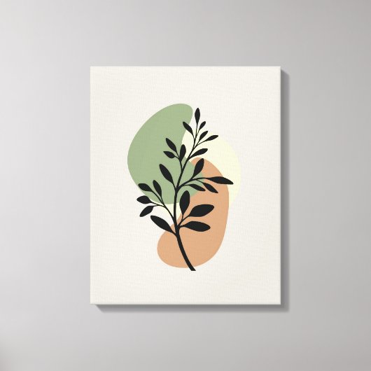 Minimalistische Moderne Leinwanddruck (Vorderseite)