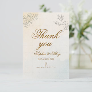 Minimalistische moderne Linienkunst-Hochzeit Begleitkarte