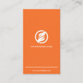 Minimalistische moderne Personalisierte Visitenkarte (Vorderseite)