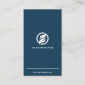 Minimalistische moderne Personalisierte Visitenkarte (Vorderseite)