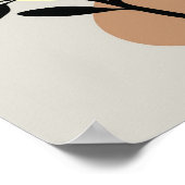 Minimalistische Moderne Poster (Ecke)