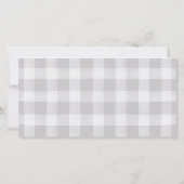 Minimalistische moderne Schriftart 'Save The Date' (Rückseite)