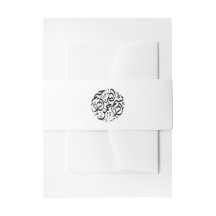 Minimalistische moderne Schwarz-Weiß-Islamische Bi