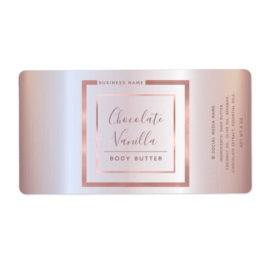 Minimalistische moderne Typografie Rose (Vorne)