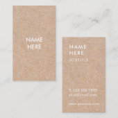Minimalistische moderne vertikale Geschäfts-Karte Visitenkarte (Vorne/Hinten)