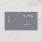 Minimalistische moderne vielseitige visitenkarte (Vorderseite)