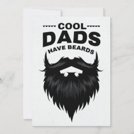 Minimalistische monochromatische Vathorenkarte Einladung