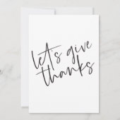 Minimalistische monochrome Freundinnen - Einladung (Rückseite)