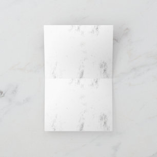 Minimalistische monochrome Grunge-Textur Dankeskarte