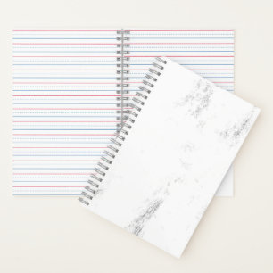 Minimalistische monochrome Grunge-Textur Notizblock