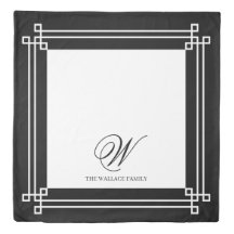 Minimalistische Monogram Queen