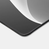 Minimalistische Monogramm Name Kalligrafie Desk Ma Schreibtischunterlage (Ecke)