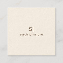 Minimalistische Monogramm