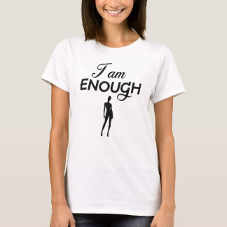 Minimalistische Motivierend Affirmation Typografie T-Shirt
