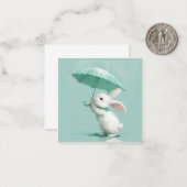 Minimalistische Muskeln: Lass Raindrops Führe Sie  Mitteilungskarte (Vorderseite/Rückseite Beispiel)