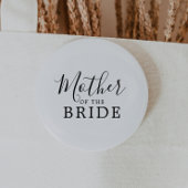 Minimalistische Mutter des Bride-Brautparty Button