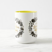 Minimalistische Mutter Erde Kaffeetasse (Zentrum)