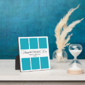 Minimalistische Muttertags-Bildcollage Fotoplatte (InSitu)