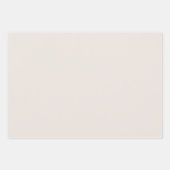 Minimalistische natürliche Tieftönung Geschenkpapier Set (Vorderseite 2)