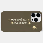 Minimalistische Neonstreifen Case-Mate iPhone Hülle (Rückseite (Horizontal))